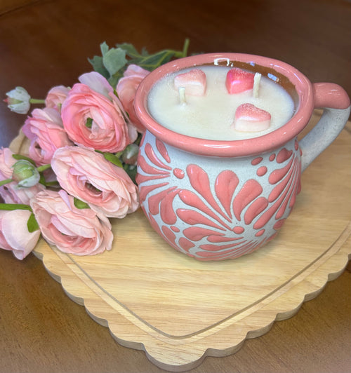 Besos Y Luz Candle