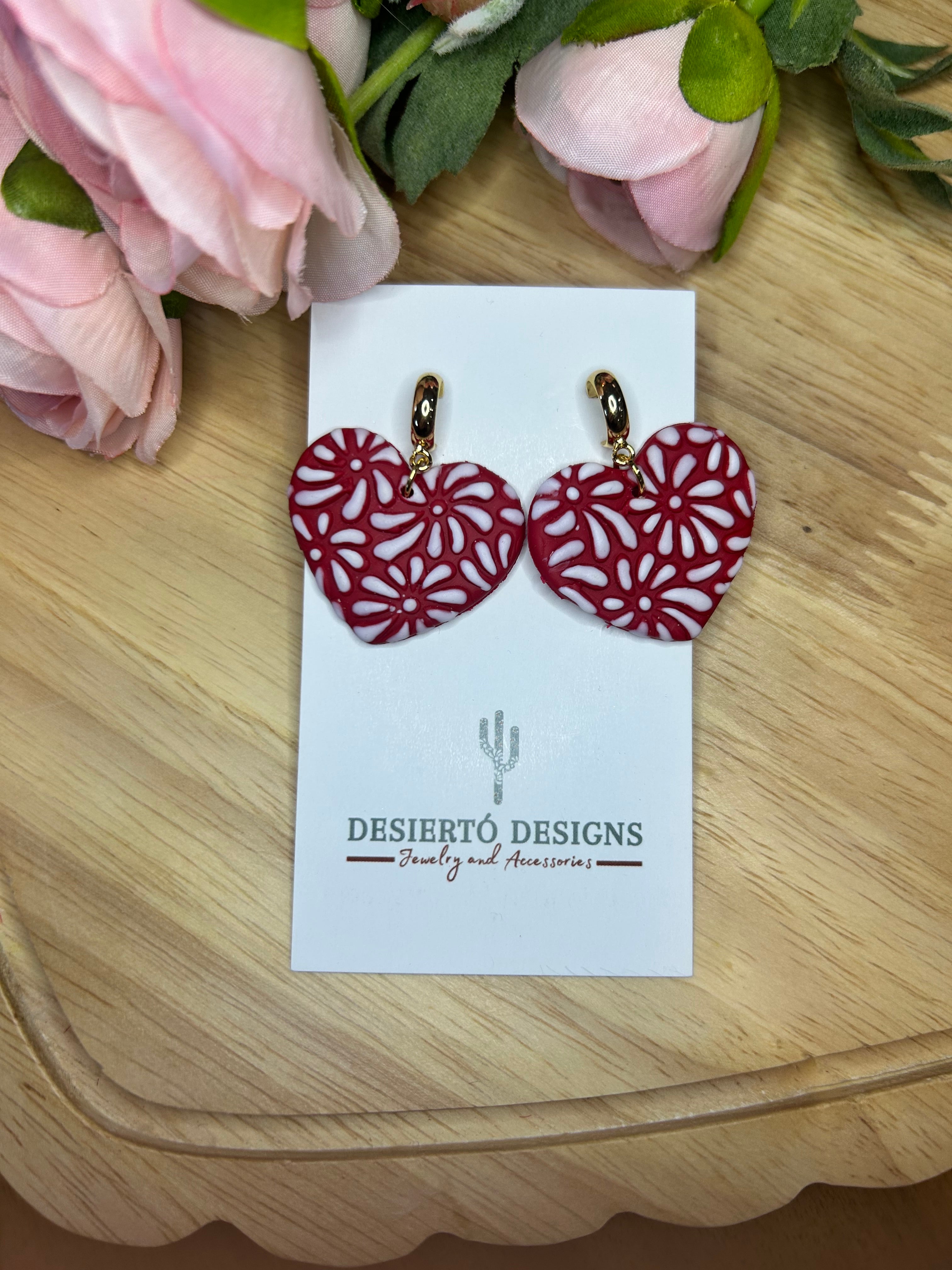 Amorcito Talavera Hearts