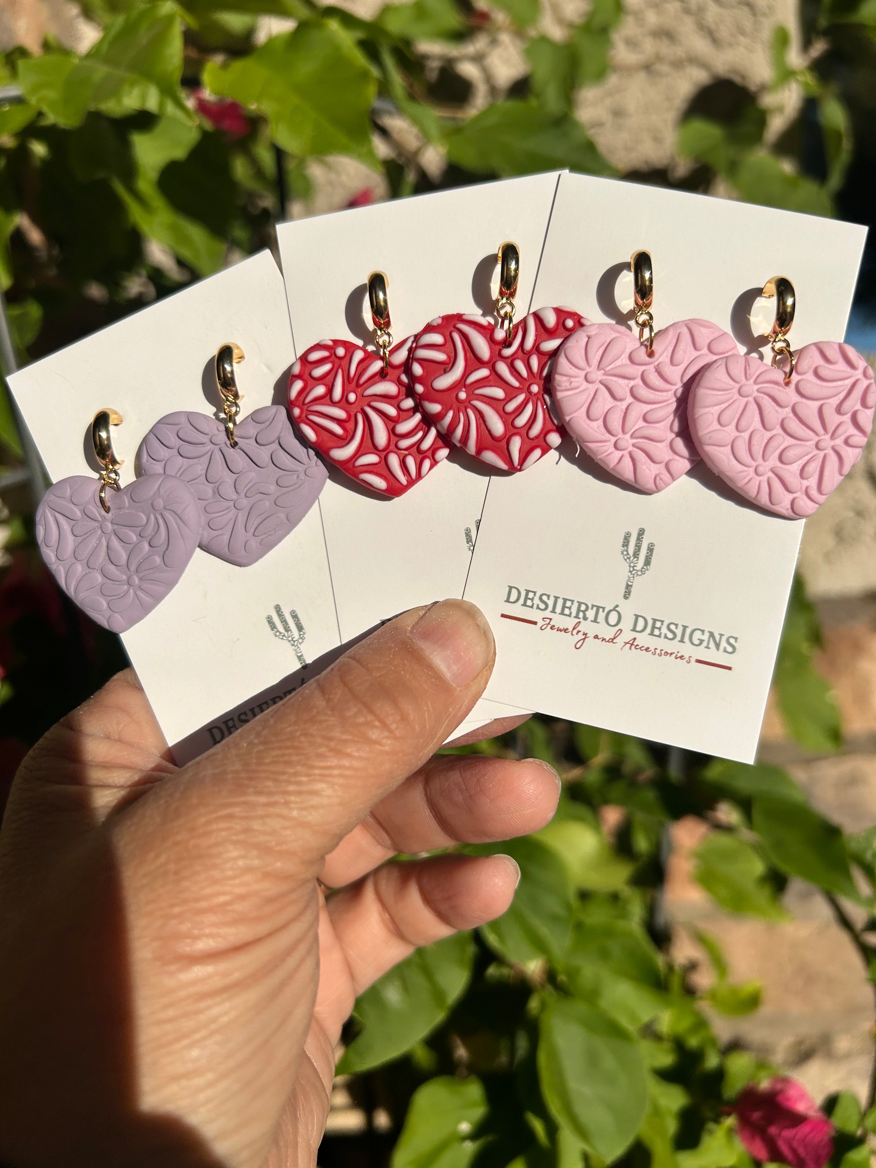 Amorcito Talavera Hearts